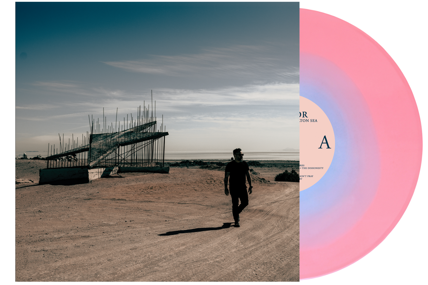 The Salton Sea - Pink / Blue Smash Vinyl - Signed