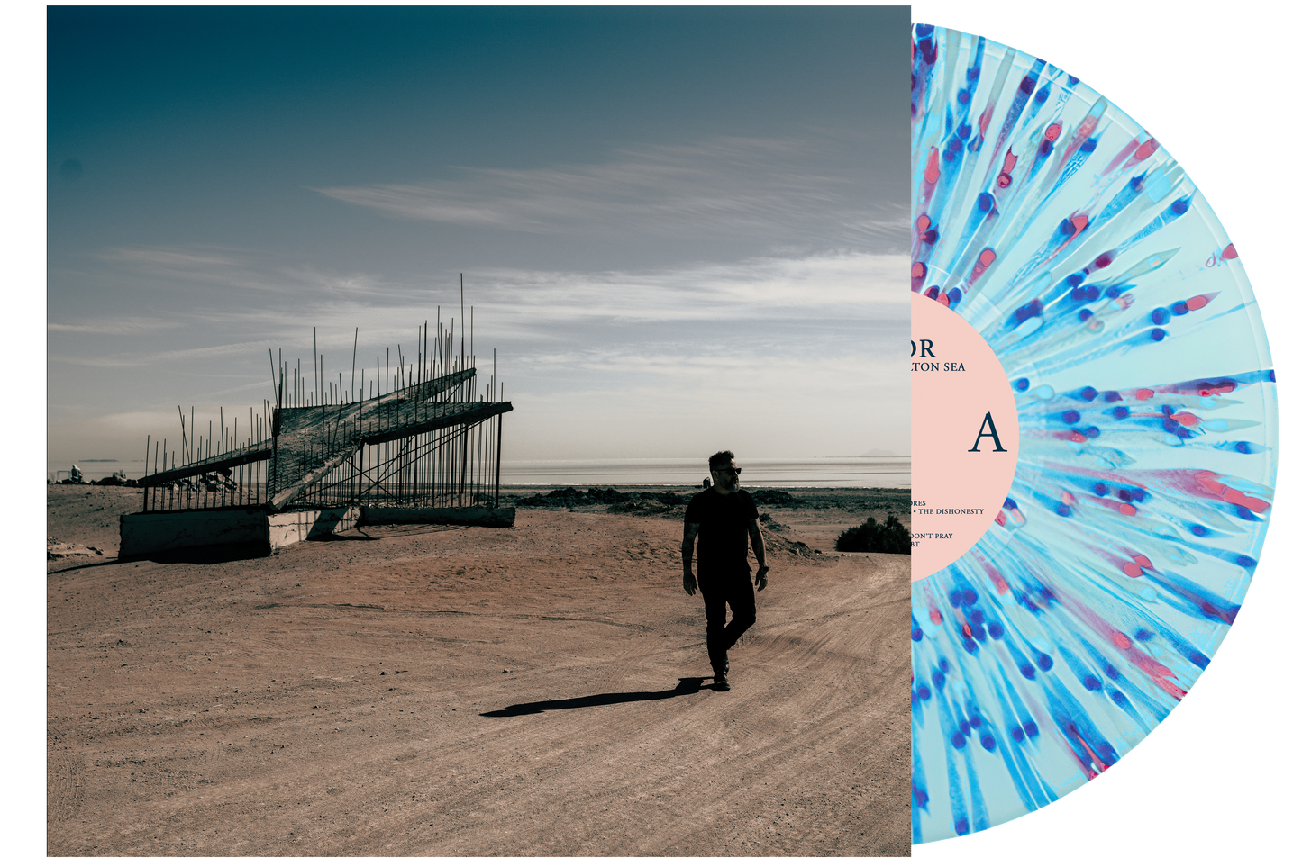 The Salton Sea - Sea Glass Splatter Vinyl - Signed